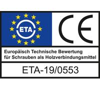 Heco -TOPIX-plus 6, 0 x 240, tête de disque, T-25, TG, A3K (100 pièces)