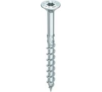 Vis HECO-Topix-Plus - Ø6x60mm - Tête Fraisée à poches de fraisage - Filetage Partiel - T30 - Boite de 200 - 61056