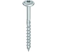 Vis HECO-Topix-Plus - Ø10x200mm - Tête Ronde large - Filetage Partiel - T40 - Boite de 50 - 61527 Blanc G