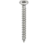 HECO-TOPIX-plus Vis à tête fraisée 5x80 Filet plein variable PZD-2 nu, traité par glissement, 200 pcs. ,