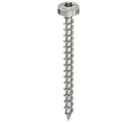 HECO-TOPIX-plus Vis à tête ronde 3x20 Filet plein variable T-10 nu, revêtement de glissement, 200 pcs. ,