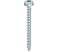HECO-TOPIX-plus Vis à tête ronde 6x30 Filet plein variable PZD-3 zingué bleu, A3K, 200 pcs. , 6099