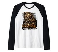 Hector, Guerrier, Prince de Troie - Mythologie Grecque Manche Raglan