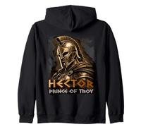 Hector, Guerrier, Prince de Troie - Mythologie Grecque Sweat à Capuche