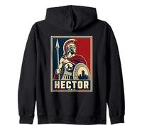 Hector Legendary Trojan Hero Ancient Warrior Mythologie Sweat à Capuche