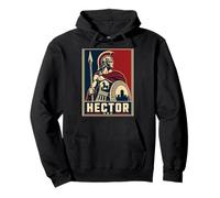 Hector Legendary Trojan Hero Ancient Warrior Mythologie Sweat à Capuche