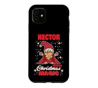 Hector Makes Christmas Magic Name Hector Nain de Noël Coque pour iPhone 11