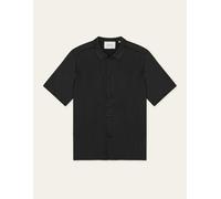 Les Deux - Hector Plissé Shirt - Homme - Chemises - Noir - Taille: S