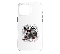 Hector Trojan Ancient Grec Guerrier Scène de Bataille Coque pour iPhone 16 Pro Max