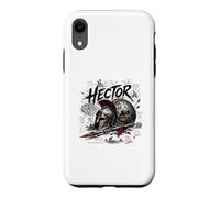 Hector Trojan Ancient Grec Guerrier Scène de Bataille Coque pour iPhone XR