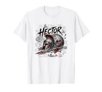 Hector Trojan Ancient Grec Guerrier Scène de Bataille T-Shirt