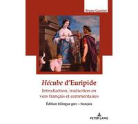 Hecube D'euripide - Traduction En Vers Français Et Commentaires | Occasion