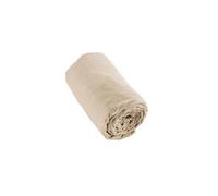 Drap Housse 90x190cm Flanelle de Coton Coloris Sable - HEDDA - ALTOBUY Beige G