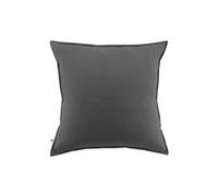 HEDDA - Taie d'Oreiller 63x63cm Flanelle de Coton Coloris Orage -