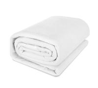 Hedday 18-Foot Round Pool Liner Pad for Above Ground Swimming Pools,Thicker Pool Mat Puncture Prevention/Extends Life to The Liner/Eco-Friendly Geotextile Material(White)QQ