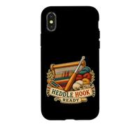 Heddle Hook Ready Tissage Peigne Rigide Coque pour iPhone X/XS