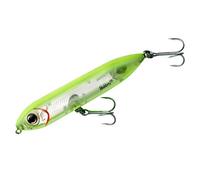 Heddon Super Spook Jr. Leurre, Chartreuse Silver Insert