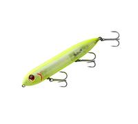 Heddon X9256-23 Super Spook, 2,2 g, 12,7 cm, Chartreuse Silver Insert