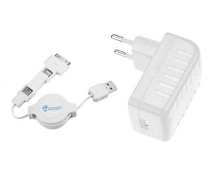 Heden ACCHAD3E12 chargeur d'appareils mobiles Smartphone, Tablette Blanc Secteur Intérieure
