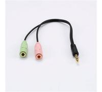 HEDEN Adaptateur Jack Male/2 Jack Femelles 3.5mm
