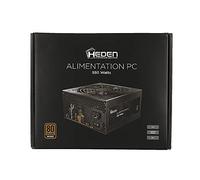 Heden Alimentation PC HEDEN 80+ Bronze 550W ATX ventilateur 120 mm PFC