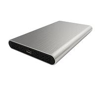 Heden - Boitier Externe 2.5 SILVER en alu HEDEN USB 3.1 Type C Réf :0-BEHED25USBCN