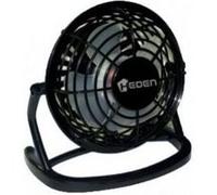 Heden Mini-ventilateur VENUSBCA00 – 9,6 cm – USB – Silencieux – Orientable – Noir G