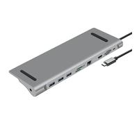 Heden - Station d'accueil - USB-C - VGA, HDMI - 1GbE