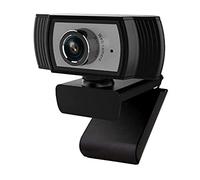 Heden Webcam HD, Appels et Enregistrements Vidéo Full HD 1080p, Gaming Stream, Deux Microphones, Petite, Agile, Réglable, PC/Mac/Portable/Tablette/Chromebook - Noir