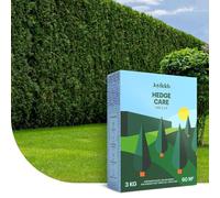 Hedge Care - Engrais pour Haies, Ifs et Conifères - 3 kg pour 60 m² - Croissance verte et densité maximale - Renforce les racines et nourrit jusqu’à 120 jours