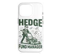 Hedge Fund Manager Tondeuse à Gazon Travaux de Cour Coque pour iPhone 16 Pro