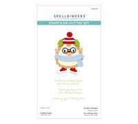 Hedge-Hugs Ensemble de tampons transparents et matrices de découpe de la collection Merry Mischief