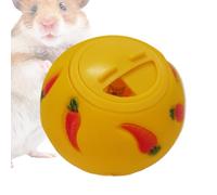 Hedgehog Food Dispensing Treat Ball, Interactive Toys for Hamsters, Boredom Buster Snack Ball, Forage Toys, Puzzle Feeder for Small Pets, Stimulating Toy for Pet Enrichment and Activity