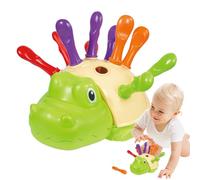HEDğehog montesori Tri Toy- Baby Educational Puzzle Game | Toddler Fine Motor Skills And Hand Eye Coordination Toy, Apprentissage Précoce Hedğehog Playset, Gıfts Pour 1 2 3 Ans Garçons Girls Kid