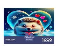 Hedgehog Puzzle De 1000 Pièces : Jeux De Collaboration pour Les Équipes De Collègues en Sortie D’Entreprise Absolument Éblouissant.