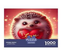 Hedgehog Puzzle De 1000 Pièces : Jeux De Collaboration pour Les Équipes De Collègues en Sortie D’Entreprise Absolument Éblouissant.