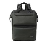 Hedgren mochila para el portátil con compartimento para portátil Next Clip Backpack 1 Compartment 15,6" + RFID Deep Depths verde oscuro