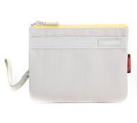 Hedgren Porte-monnaie gris blanc pour femme et homme - Follis Franc 3 Zipper Pouch RFID Large L Active Grey 88957