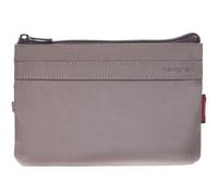 Hedgren Porte-monnaie marron pour femme et homme - Follis Franc 3 Zipper Pouch RFID XL XL Sepia / Brown 89051
