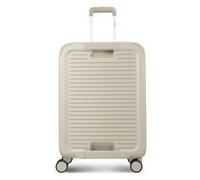 Hedgren Raku 4 roulettes Trolley 65.5 cm avec soufflet d'extension beige