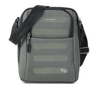 Hedgren RELAX M - Bolso cruzado unisex con RFID, tamaño mediano, compartimento acolchado para dispositivos, RPET reciclado, tinta negra
