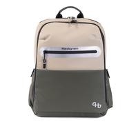 Hedgren Sac à dos de sport 'Stem' crème / gris argenté / vert foncé, Taille One Size