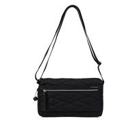 Hedgren Sac à épaule bandoulière M new quilt full black noir en cuir pour femme Inner City Eye Shoulder Bag RFID 261232