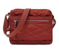 Hedgren Sac à épaule bandoulière rouge foncé pour femme - Inner City Eye Shoulder Bag RFID S New Quilt Brandy Brown 234310