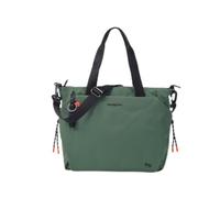 Hedgren SATOSHI Sac fourre-tout pour ordinateur portable - Collection String - Pour ordinateur portable de 14" - Avec compartiments zippés et compartiments pour bouteilles - Vert canard