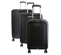 Hedgren Trolley Raku Yuno Set S/M+ / L+ Black Noir 55cm
