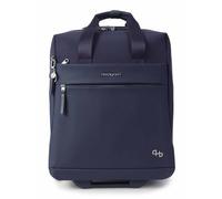 Hedgren Trolley Sac de Voyage pour Ordinateur Portable Furo Bento Rolling Tote 15,6" RFID Peacoat Blue Bleu Marine 45cm