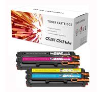 HEDIR Cartouche de Toner de Remplacement Compatible CS331 CS331dw pour Lexmark CS431dw CX331 431dw CS331dn CX331dw CX431adwe pour Encre d'imprimante 20N30K0 20N30C0 20N30M0,4Color-4500pages