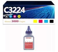 HEDIR Lot de 4 Cartouches de Toner compatibles C3224 pour imprimante Lexmark C3224dw C3326dw C3426dw MC3224adwe MC3224dwe MC3224i MC3326adwe MC3326i MC3426adw MC3426i,C-3000 Pages
