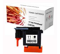 HEDIR Remplacement de la tête d'impression, pour tête d'impression d'encre HP 11 C4810A C4811A C4812A C4813A, tête d'impression pour HP Designjet 500 510 800 813 850,BK
